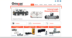 Desktop Screenshot of octagon.co.in